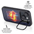 Superman 2025 Energy Shield Neon Emblem iPhone 14 Kickstand Case